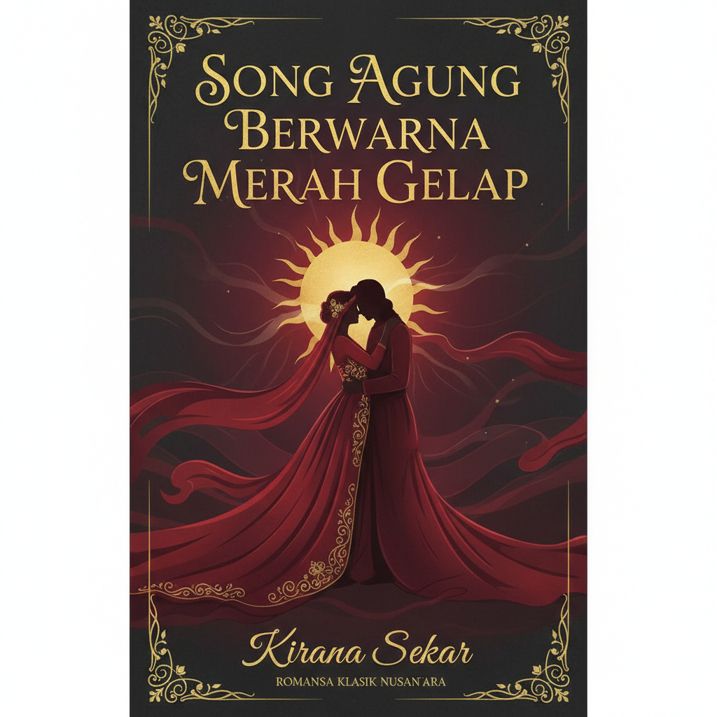 Song Agung Berwarna Merah Gelap